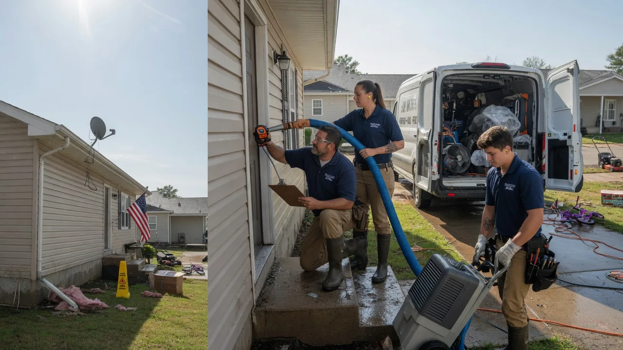Ceiling Water Damage Restoration in Talladega, AL near me